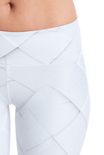 Marble Tiles Leggings - White