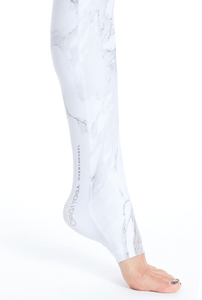 Marble Leggings - Carrera White