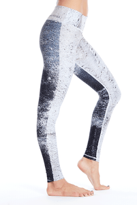 Concrete Jungle Leggings - Grey/Black