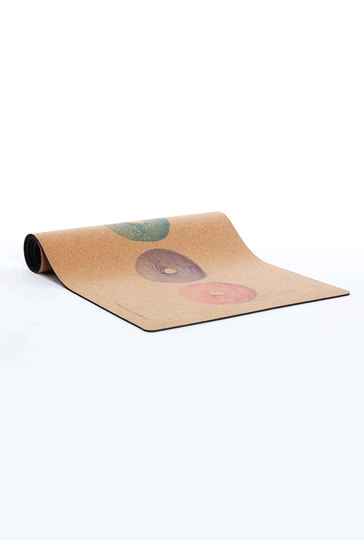 CORKPro Mat - Align Collection - Chakra Donuts