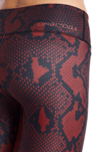 COBRA Leggings - Crimson