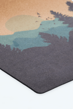 CORKPro Mat - Artists Collection - Mountains (Blue)